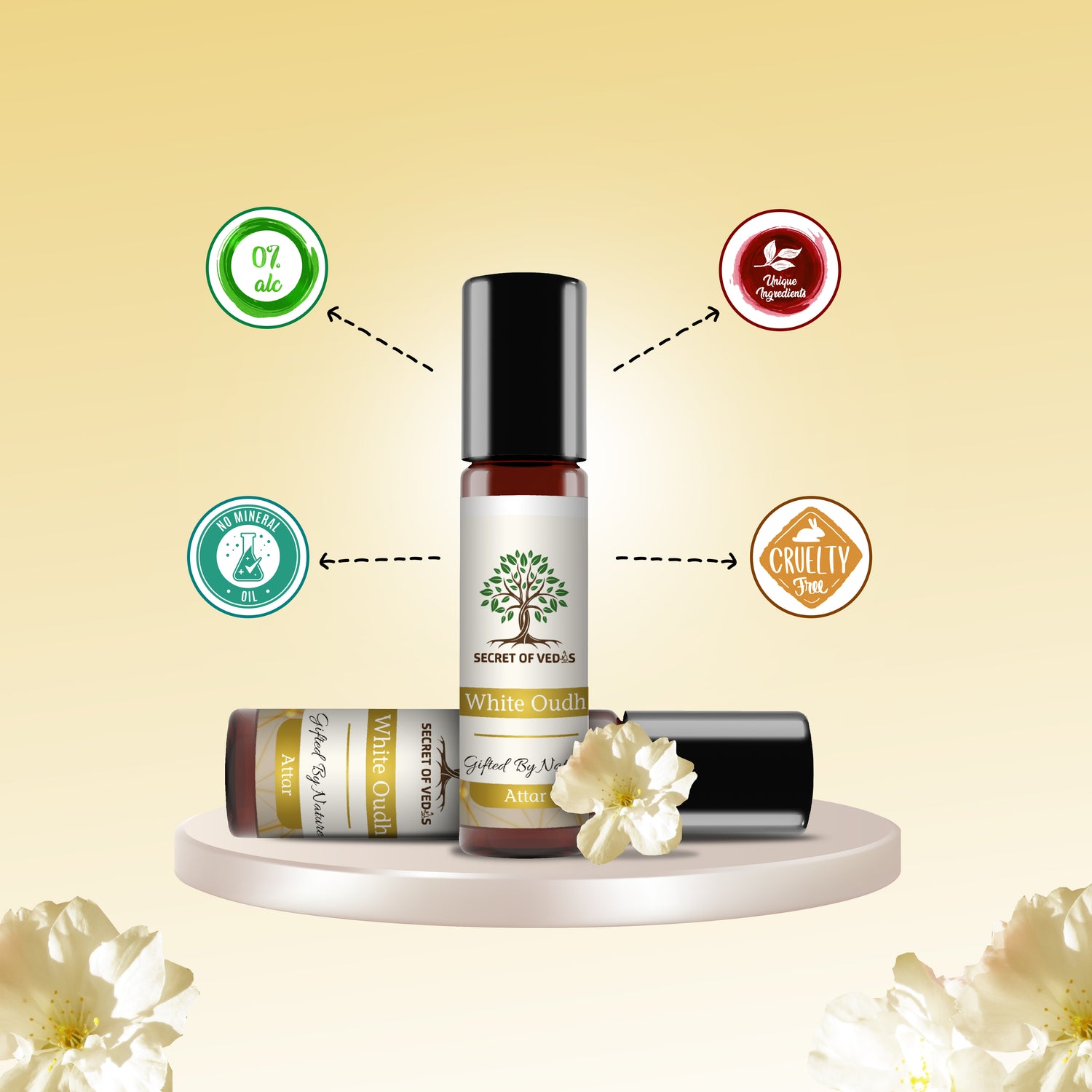 White Oudh Attar