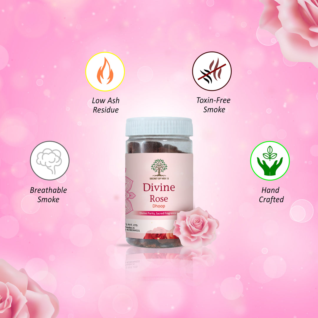 Divine Rose Dhoop