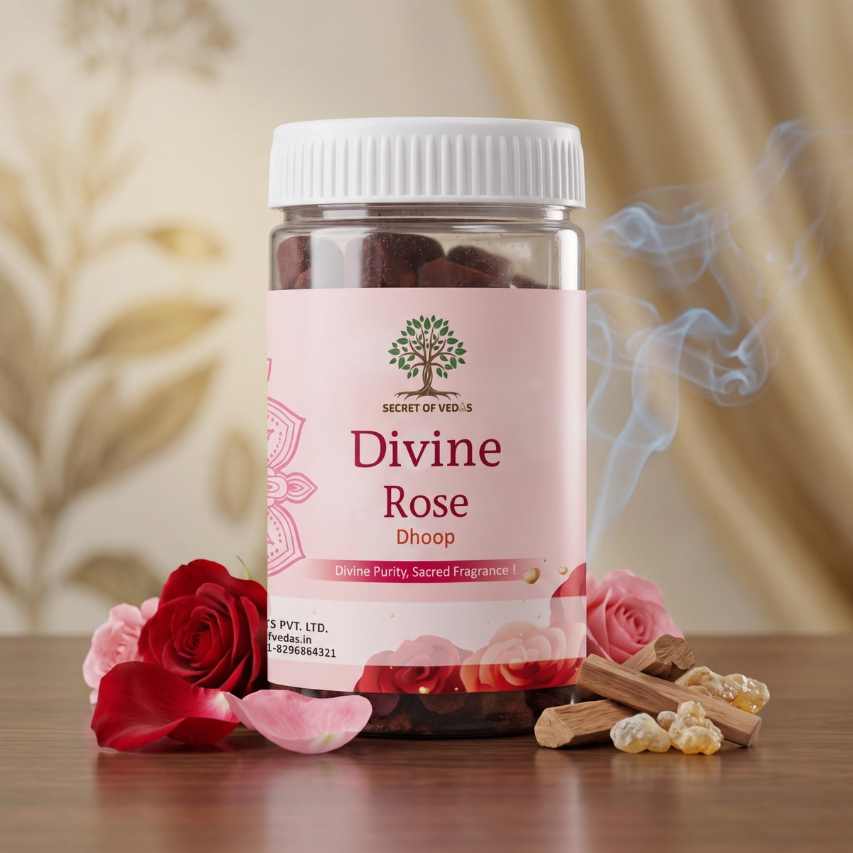 Divine Rose Dhoop