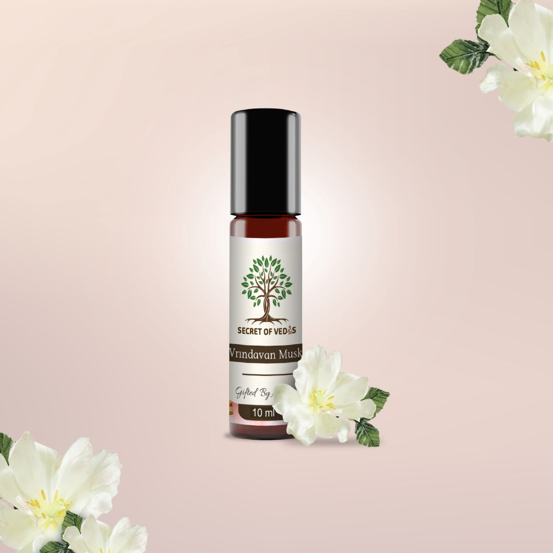 Vrindavan Musk, Rose Oudh and Real Kesar Attars
