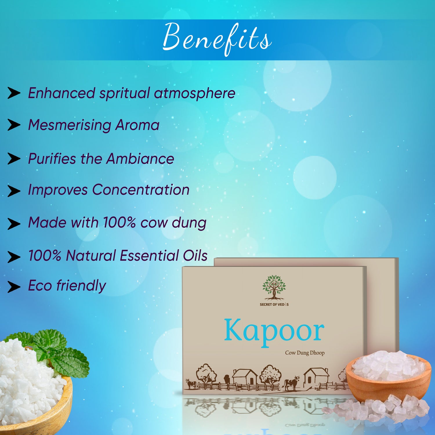 Kapoor Cow Dung Dhoop