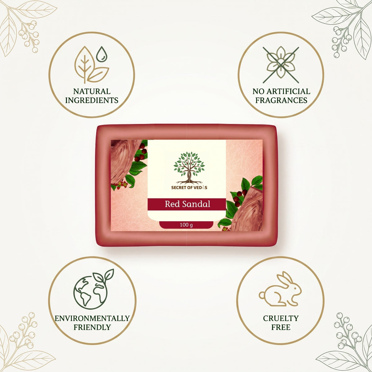 Red Sandal Soap